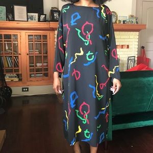 Vintage Abstract Dress